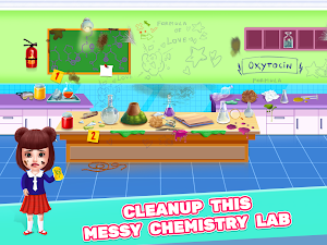 Keep Your School Clean - Girl School Cleaning Game Screenshot 2