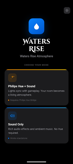 Waters Rise for Philips Hue Screenshot 1