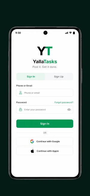 YallaTasks Screenshot 1
