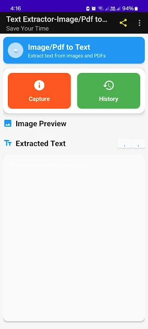Text Extractor:Img/Pdf to Text Screenshot 0