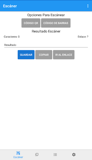 Escáner QR y Código de Barras Screenshot 0
