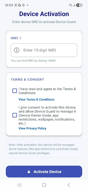 Device Guard Screenshot 0