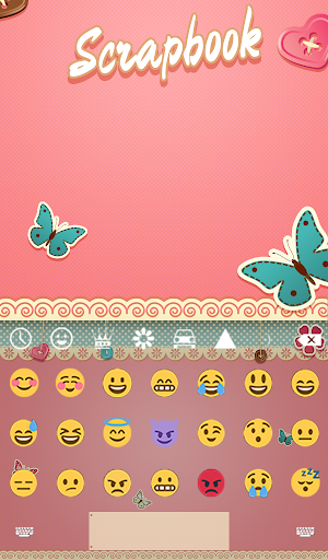 Scrapbook Animated Keyboard Screenshot 3