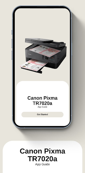 Canon Pixma TR7020a app Guide Screenshot 0