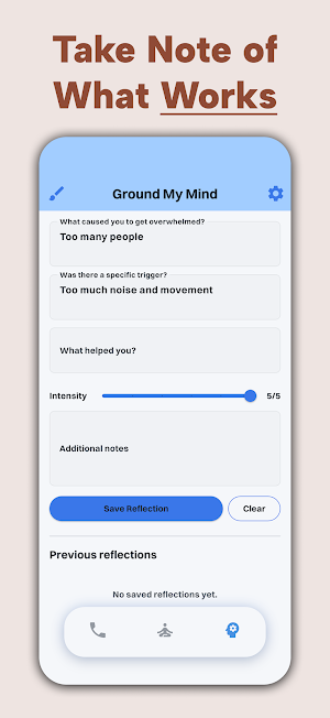 Ground My Mind: Anxiety & Calm Screenshot 2
