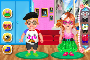Twins Baby Daycare Dress Up Screenshot 0