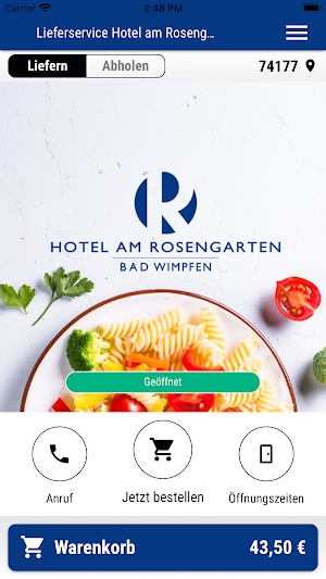 Hotel am Rosengarten Screenshot 0