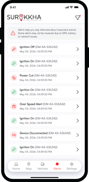 Surokkha GPS Tracker Screenshot 1