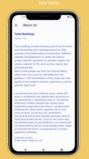 Tarot Cards Screenshot 2