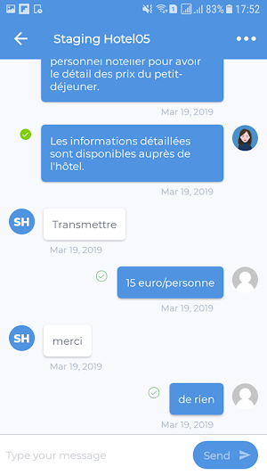 Quicktext for ACCOR HOTELS Screenshot 3