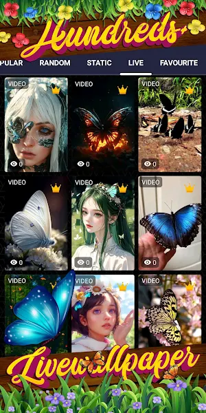 butterfly wallpaper Screenshot 2