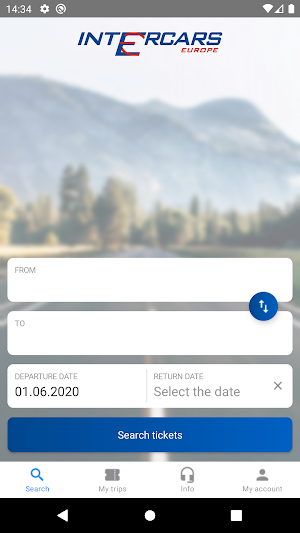 Intercars - bus tickets Screenshot 0