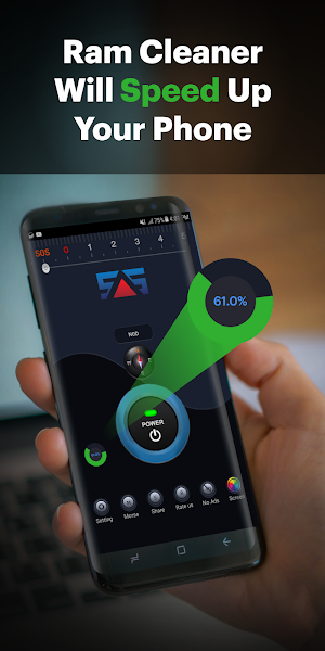 Flashlight HD: Emergency Bright Light in Darkness Screenshot 1