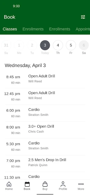 Twin Lakes Tennis Club Screenshot 1