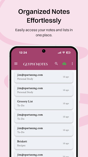Glyph Pad Pro Screenshot 1
