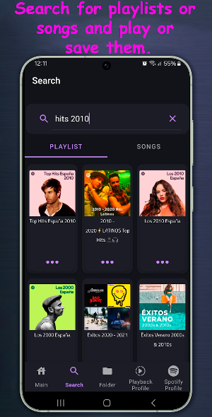 SanJuanMusic: Player Music Screenshot 2