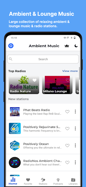 Ambient Music & Lounge Radio Screenshot 0