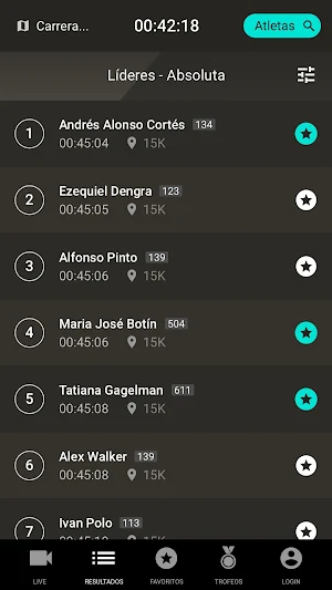 Triatlón Castilla y León Live Screenshot 2