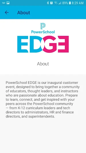 PowerSchool Events Screenshot 1