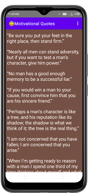 Quotes By Abraham Lincoln Screenshot 2