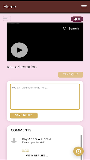 Achievers Review App Screenshot 1