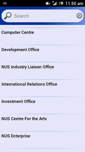 NUS Carparks Screenshot 3