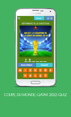 QATAR 2022 COUPE DU MONDE QUIZ Screenshot 0