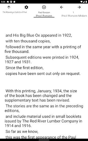 Book, The Marvelous Exploits of Paul Bunyan Screenshot 3