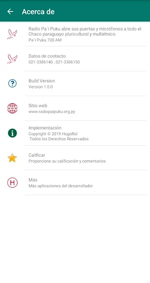 Radio Pa´i Puku 720 AM Screenshot 2