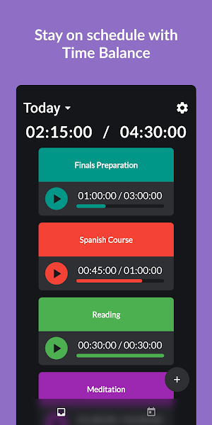 Time Balance - Time Tracking Screenshot 0