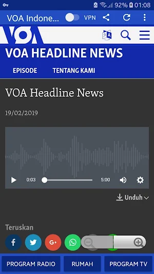 VOA Bahasa Indonesia News Screenshot 3