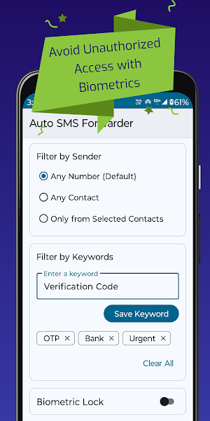 SMS Forwarder: Auto Forwarding Screenshot 3