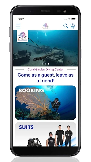 Coral Garden Diving Center Screenshot 1