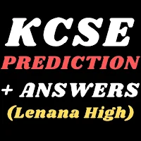 Kcse prediction: Lenana High.