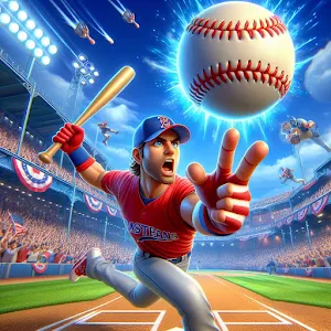 Baseball Game : BASEBALL 9 3D Screenshot 1