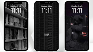 Black Wallpaper Phone Screenshot 3