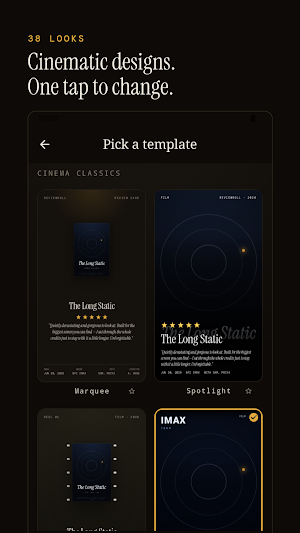 ReviewRoll: Movie & TV Cards Screenshot 2
