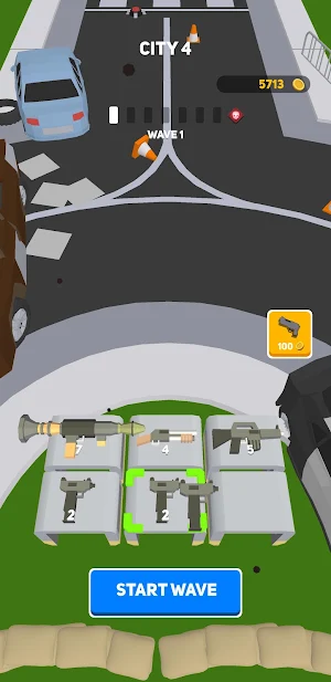 Merge guns: Zombie Attack Screenshot 1