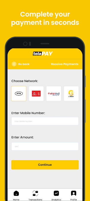 telaPAY Screenshot 2