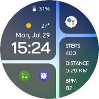 EXD070: Digital Watch Face