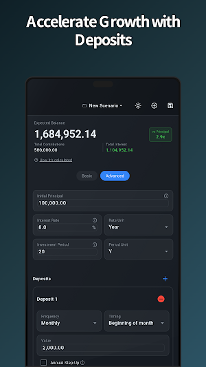 Compound Calc: FIRE & Trading Screenshot 2