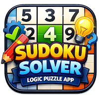 Sudoku Solver Logic Puzzle App