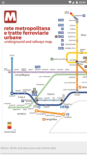 NAPLES METRO BUS MAP Screenshot 2