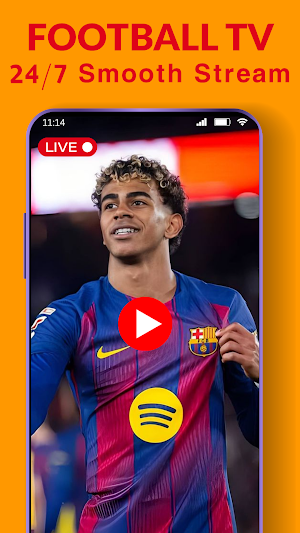 Live Football & Soccer TV 2026 Screenshot 1