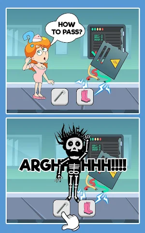 Save The Lady - Trivia Questions - Brain Teasers Screenshot 2