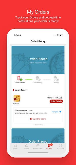 Peblla Food Court Screenshot 1