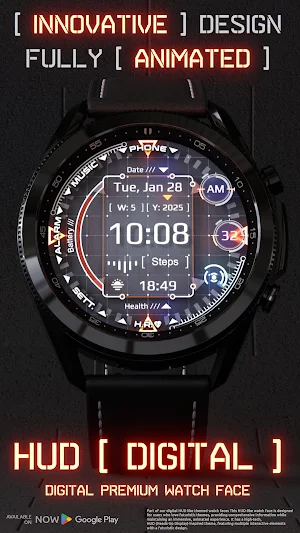 HUD Digital Animated Screenshot 0