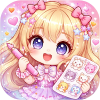 Chibi Doll Stickers for Wh