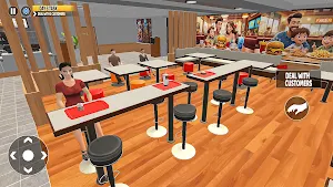 My Restaurant Manager Sim Screenshot 2