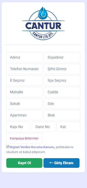 Cantur Gıda Screenshot 2